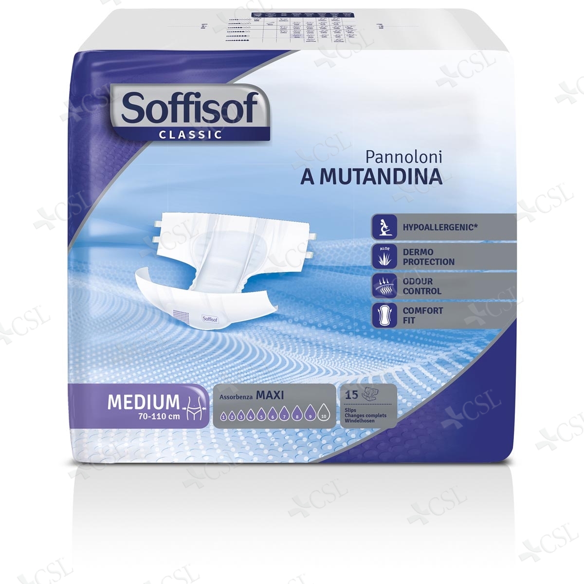 Soffisof Classic assorbenza Maxi misura Medium - CSLmedical